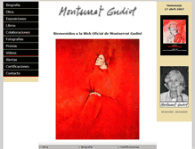 Tablet Screenshot of montserratgudiol.com